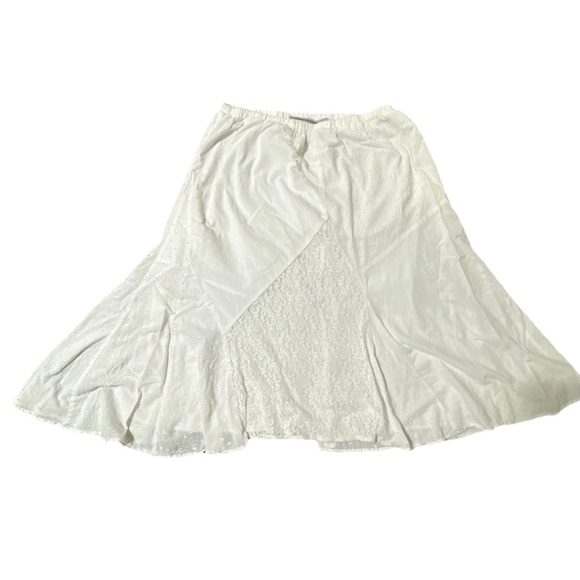 Tantrums Women’s L Patchwork Skirt Lace Unique Festival Bohemian Hippie Fairy - Picture 1 of 9
